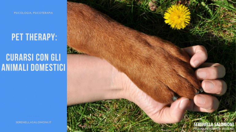 Pet Therapy: curarsi con gli animali domestici